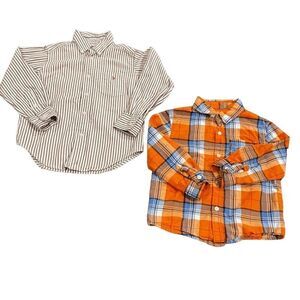 Polo Ralph Lauren and Cherokee button up shirts size 4T bundle